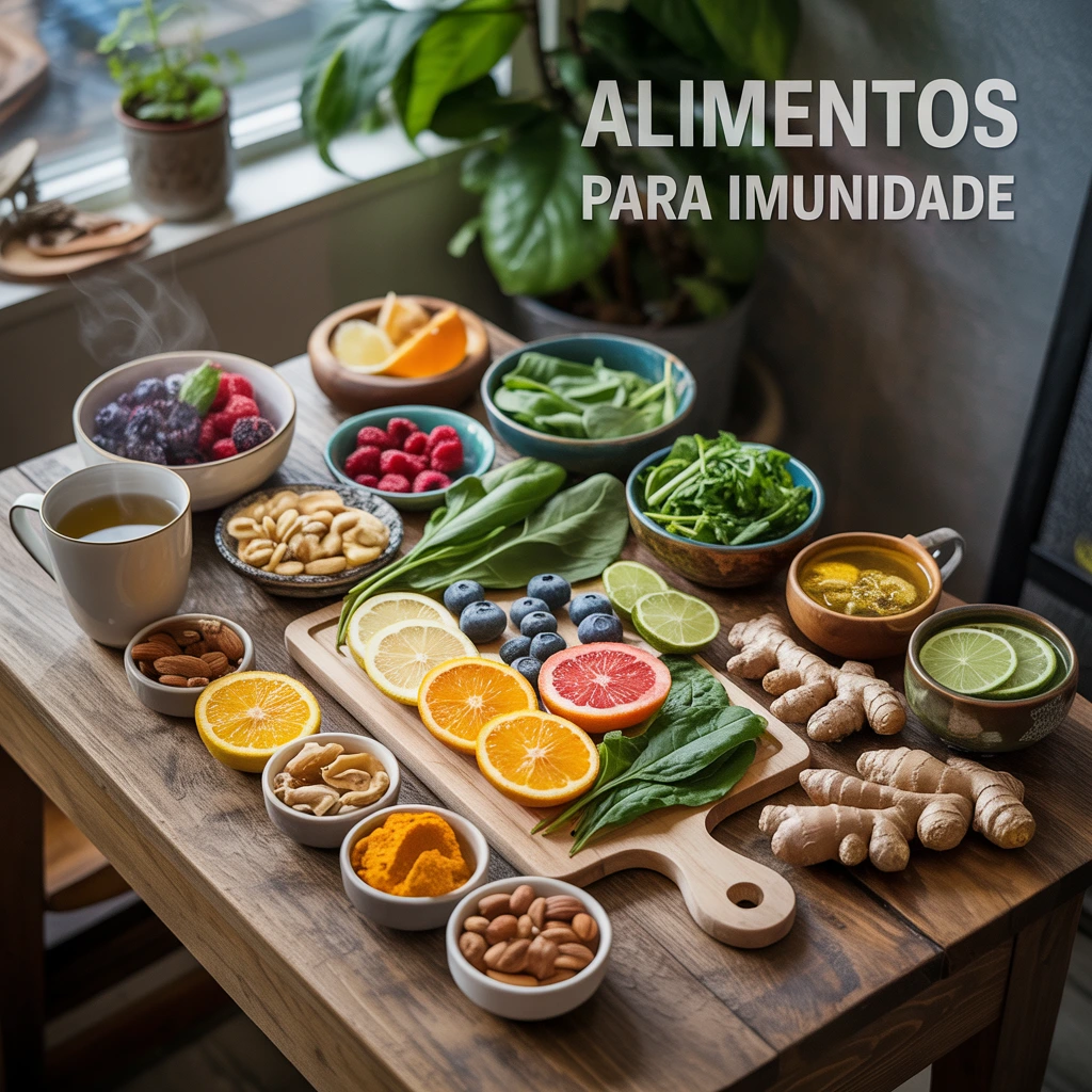 O Poder dos Alimentos para a Imunidade.