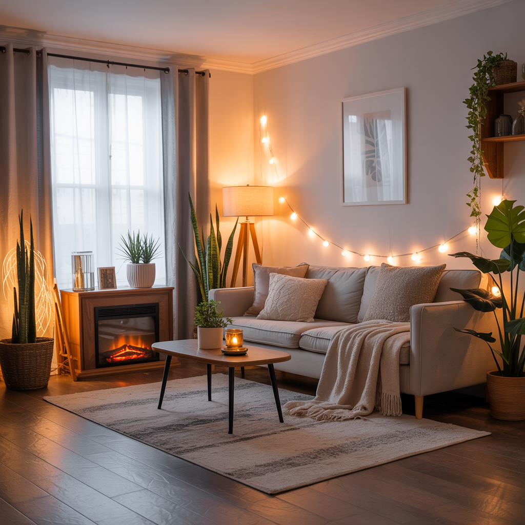 Transformar sua sala em um espaço verdadeiramente aconchegante