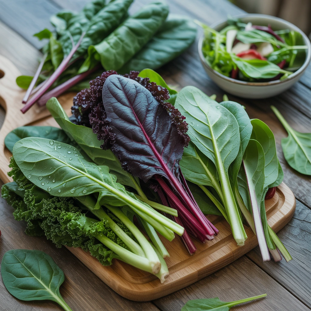 Vegetais de Folhas Verde-escuras: Potência Imunológica