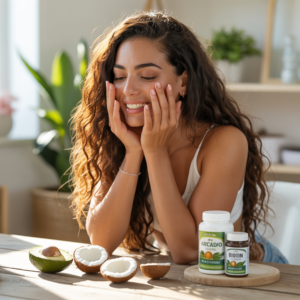 Seus cabelos e unhas refletem sua saúde geral, então cuide deles com carinho e paciência.