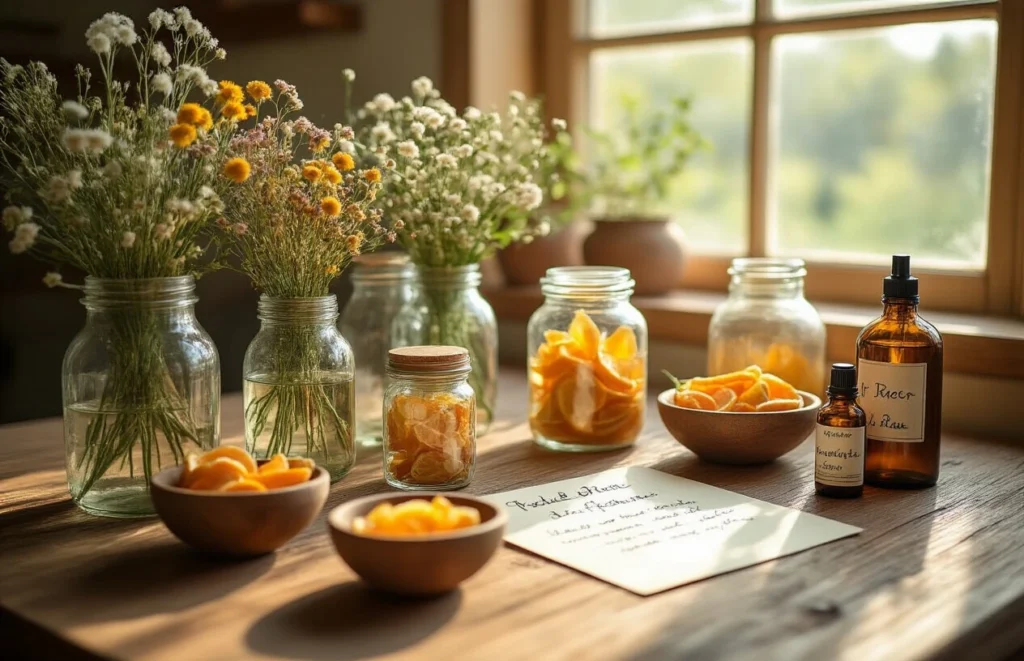 Receitas caseiras de aromatizadores naturais